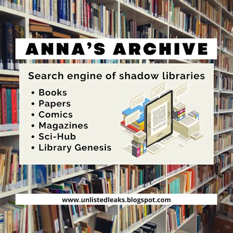 annas archieve|Anna's Archive .